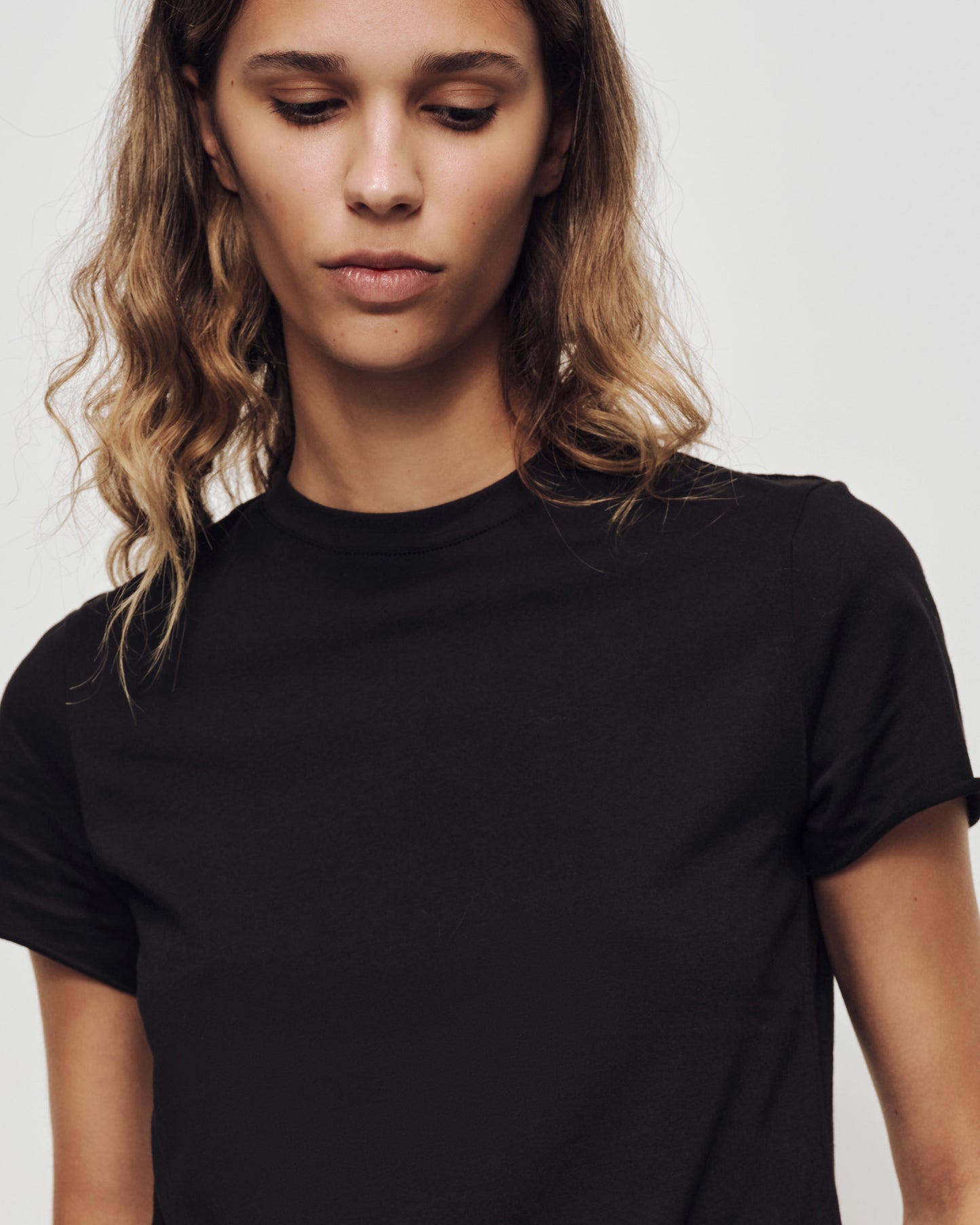Nisha Organic Cotton T-Shirt - Black