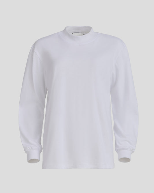 Dylan Mock-Neck Long Sleeve T-Shirt