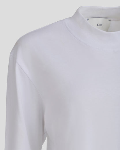 Dylan Mock-Neck Long Sleeve T-Shirt