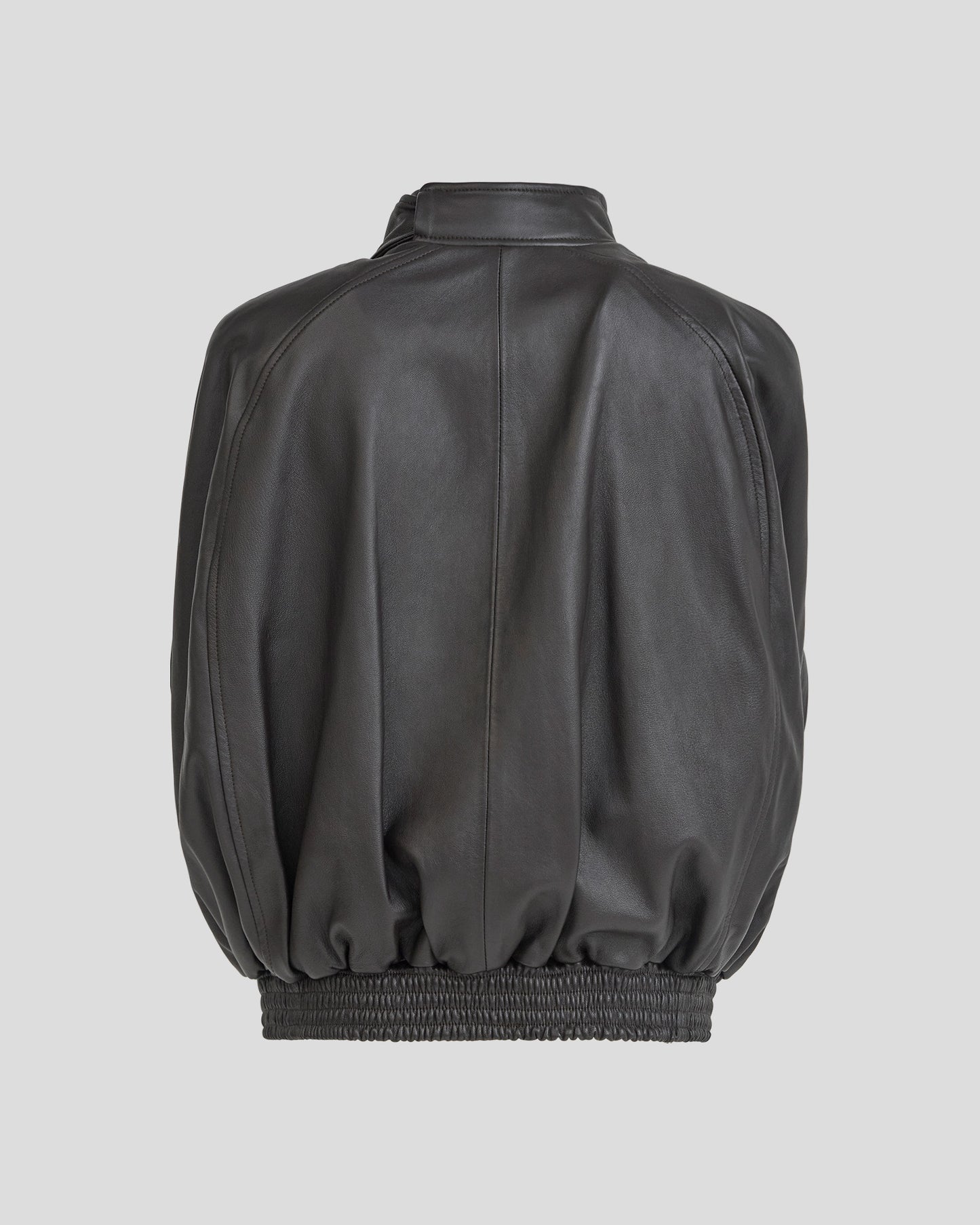 Ines Leather Cape Jacket
