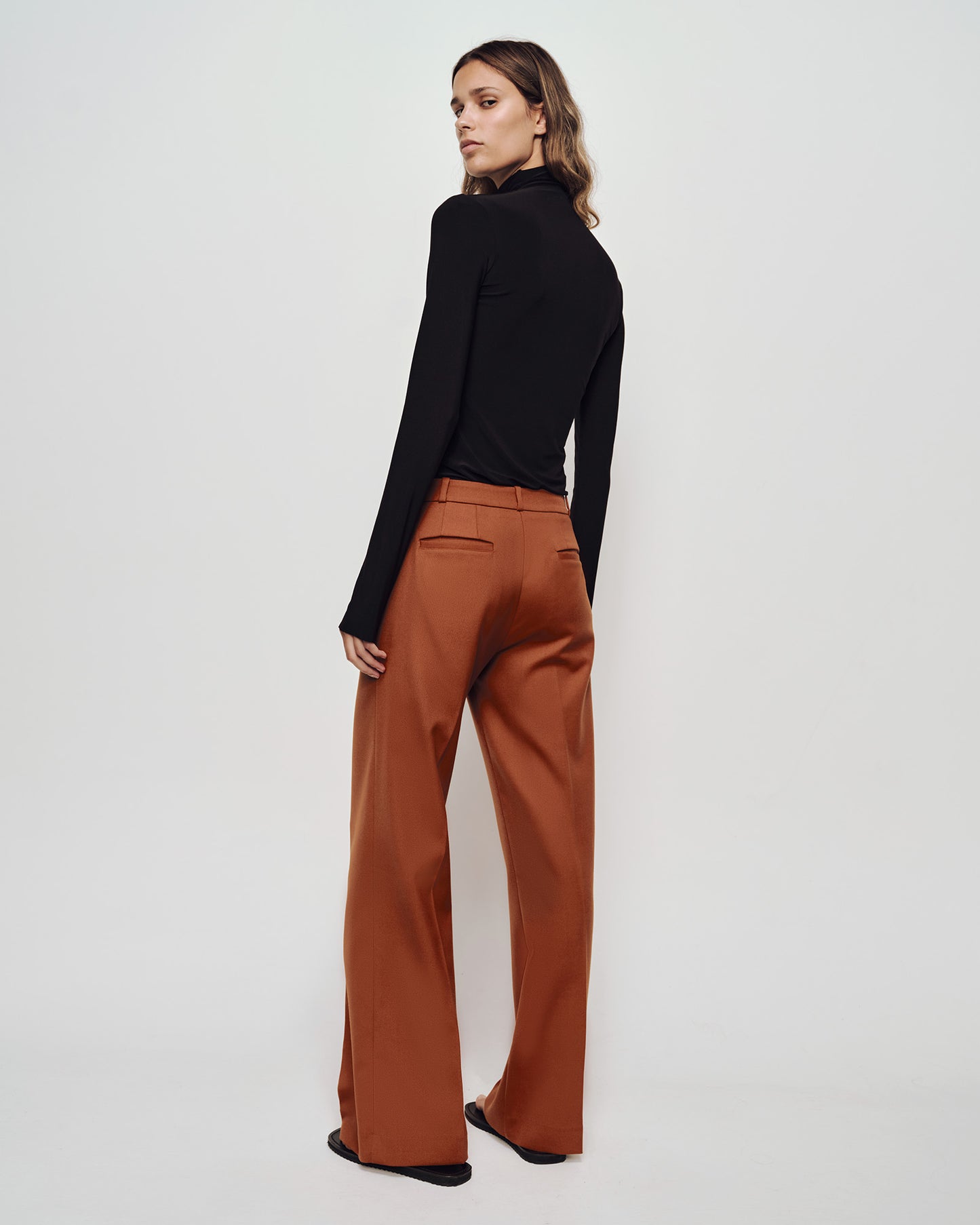 Maja Raised Neck Top