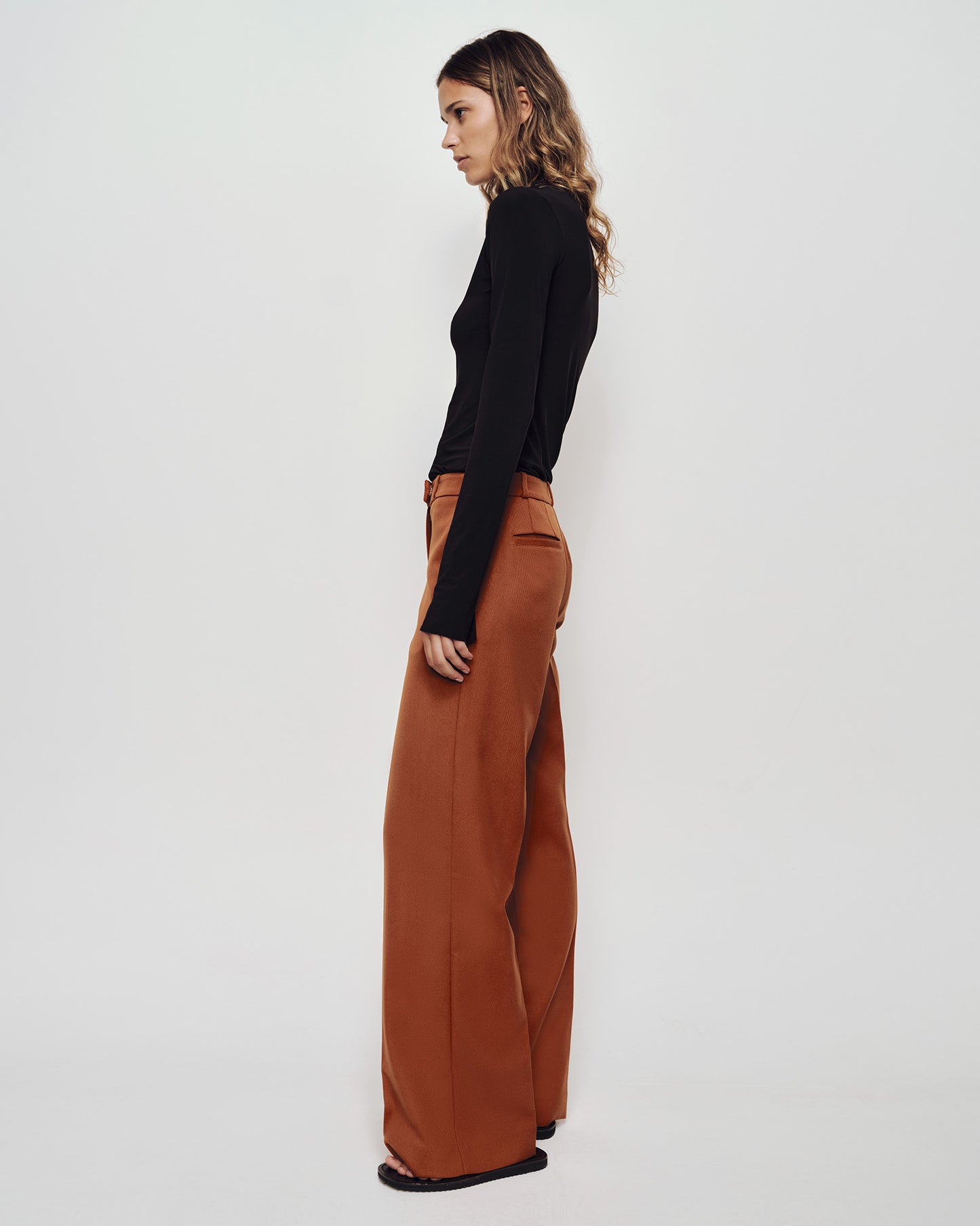 Maja Raised Neck Top