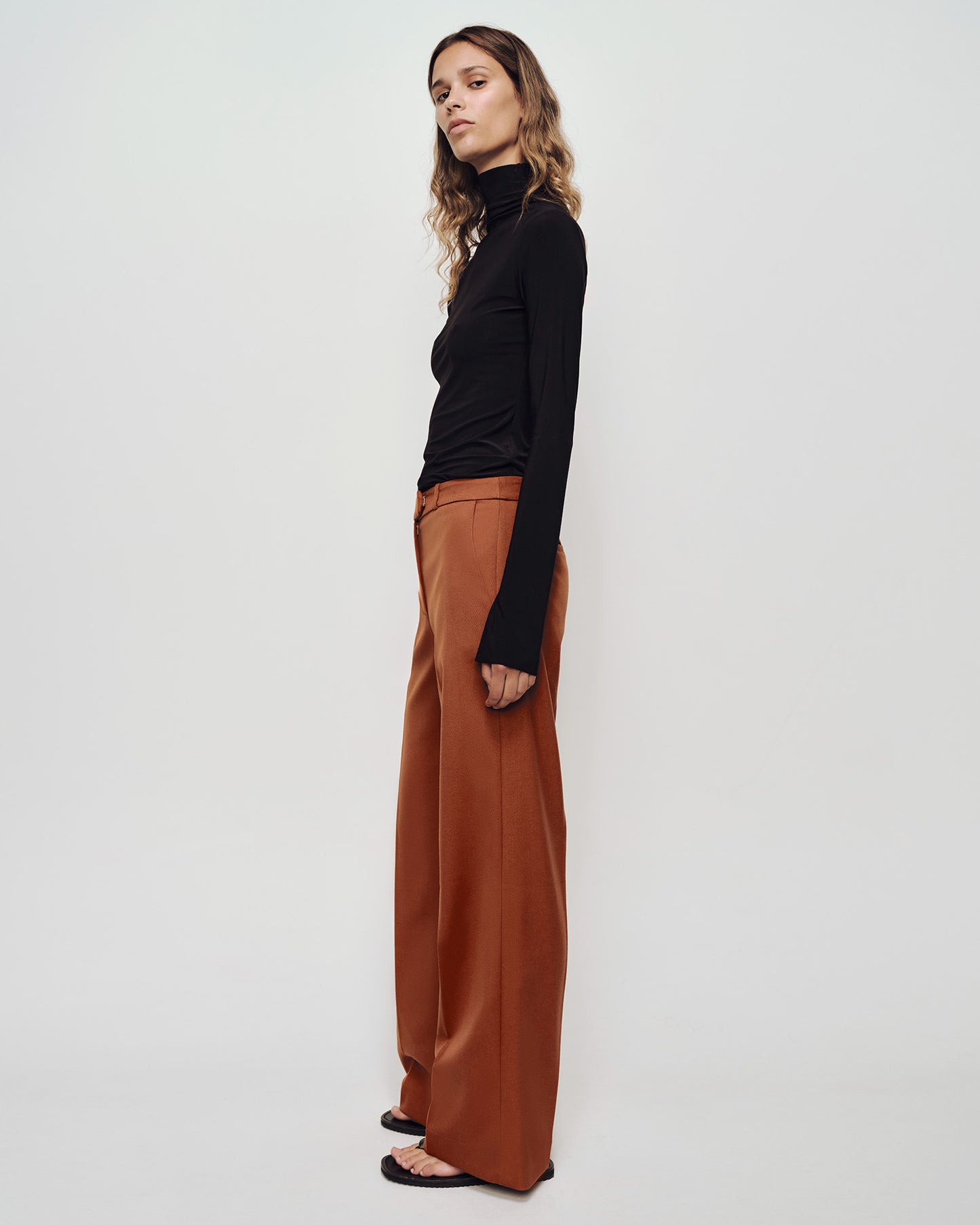 Maja Raised Neck Top