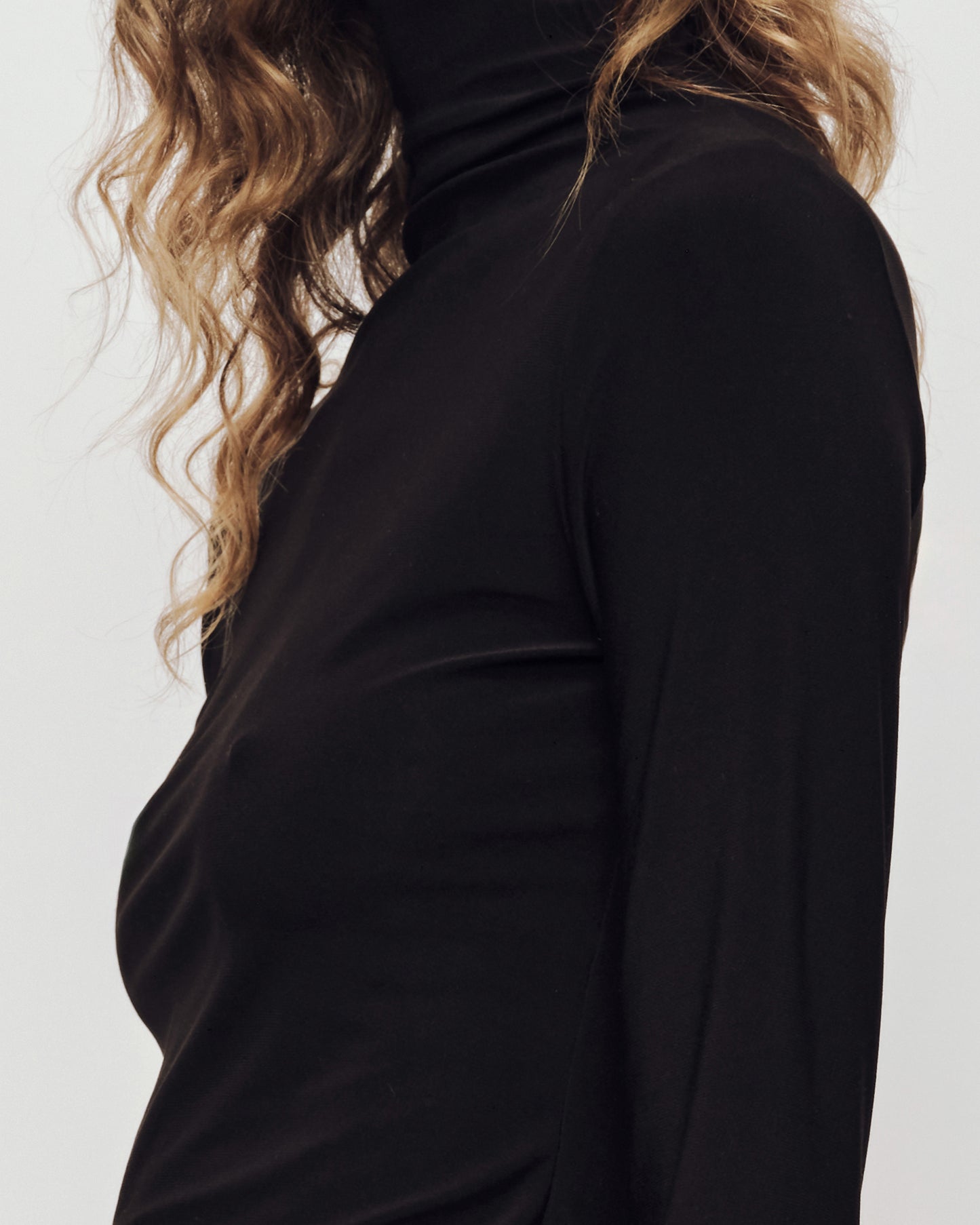 Maja Raised Neck Top