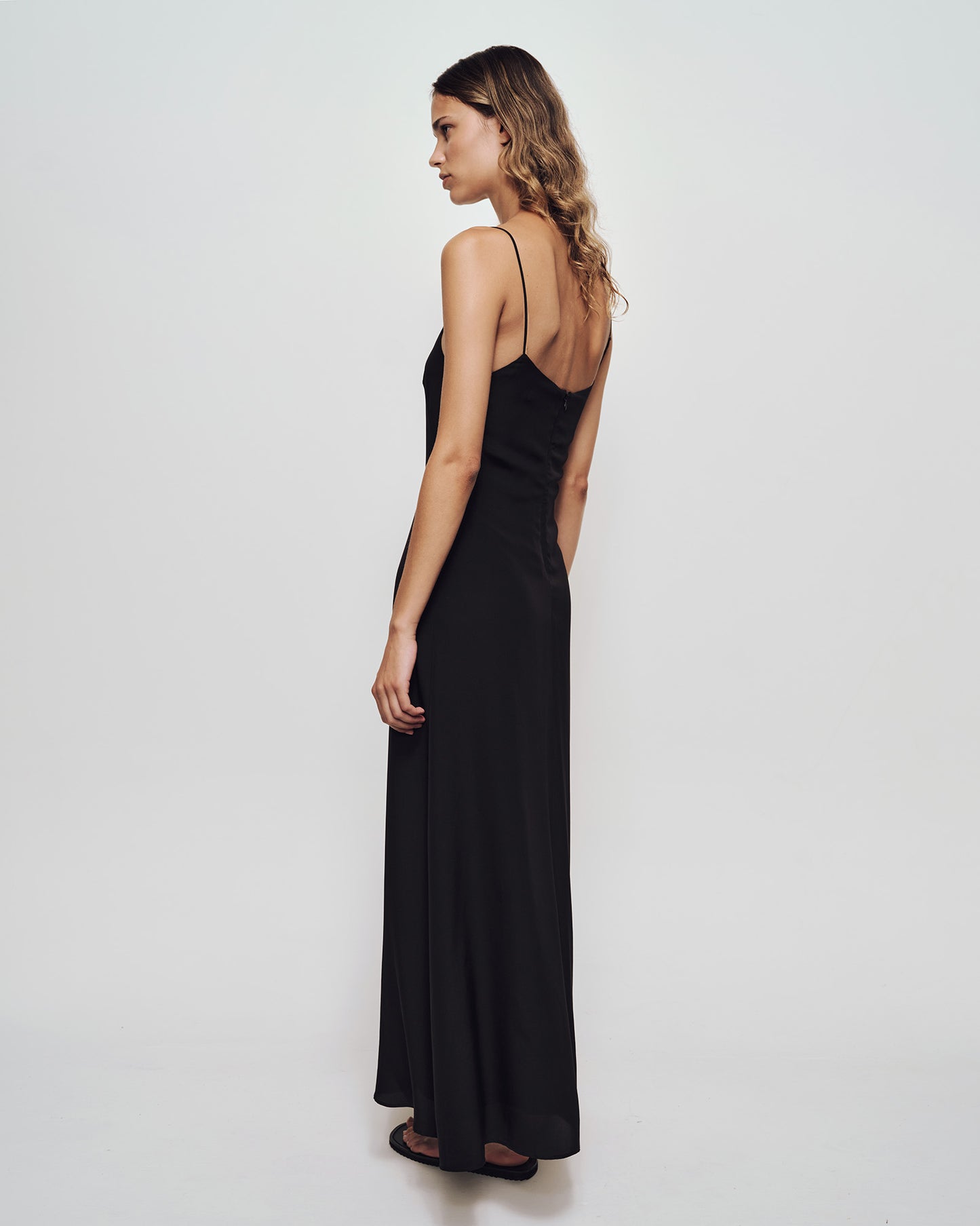 Michelle Silk Slip Dress