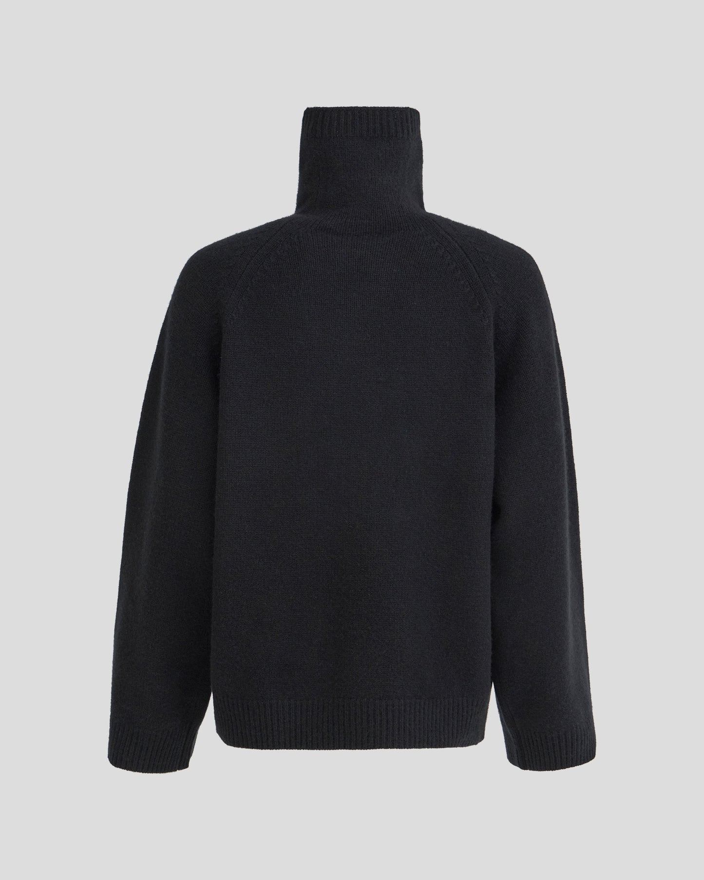 Narelle Asymmetric Zip Turtleneck Knit