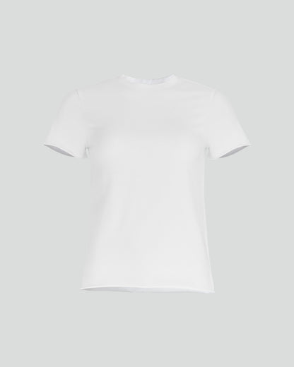 Nisha Organic Cotton T-Shirt - White