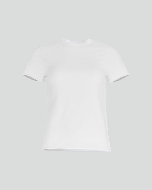 Nisha Organic Cotton T-Shirt - White